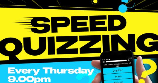 Speed Quizzing at The Bishops Mill