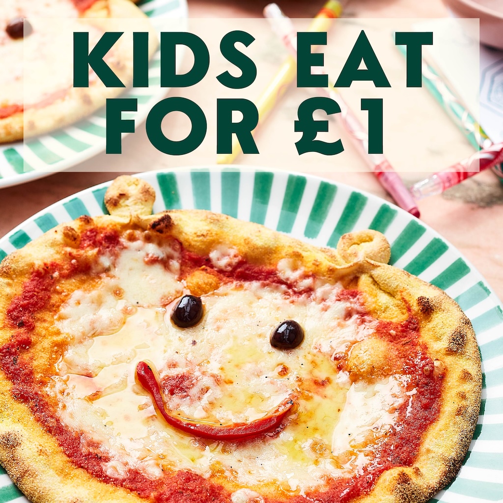 Kids eat for £1 at ASK Italian