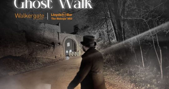 Charity ghost walk from Walkergate for Moving On charity