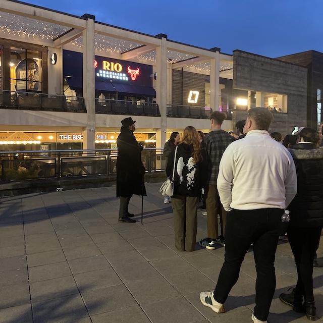 Charity ghost walk meet up, Durham