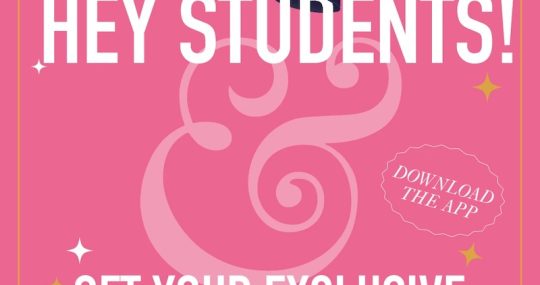 slug & lettuce 25% student offer